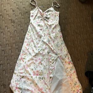 Abercrombie Twist Front Midi Dress. Size M